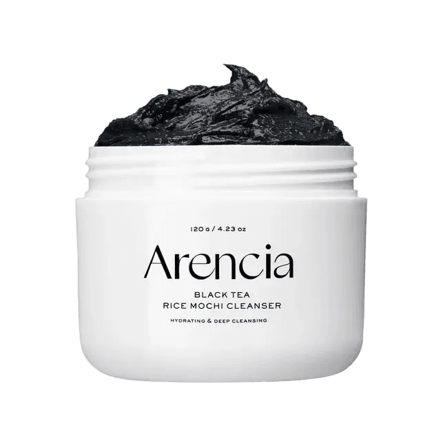 Arencia Black Tea Rice Mochi Cleanser