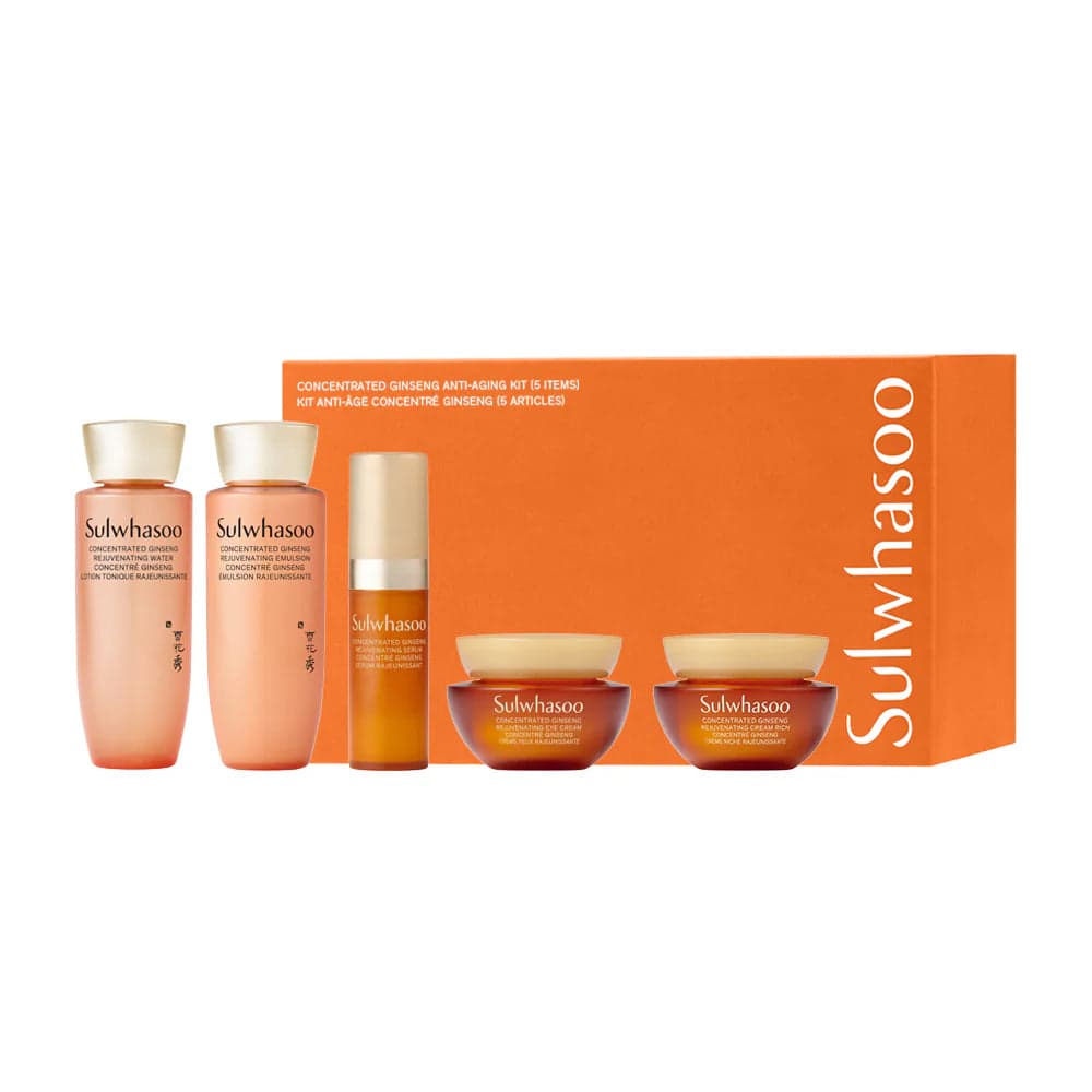 Sulwhasoo Concentrated Ginseng Anti-Aging Kit
